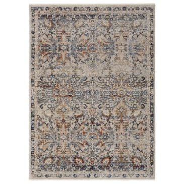 Feizy Rugs Kaia 7"10" x 9"6" Blue and Multicolor Area Rug, , large