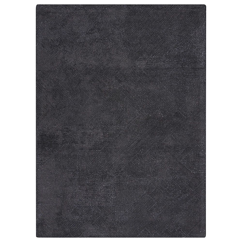 Nourison Ma30 Star 4" x 6" Black Area Rug, , large