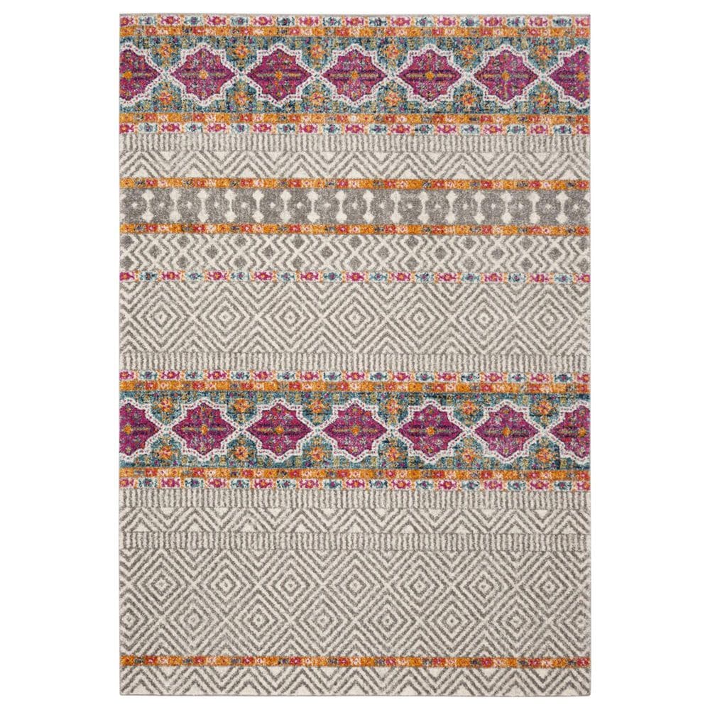 Safavieh Madison MAD797F 2"3" x 4" Grey and Ivory Scatter Rug, , large