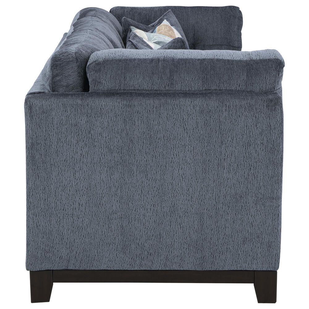 Signature Design by Ashley Maxon Place 3-Piece Right Facing Stationary Sectional in Navy, , large