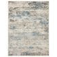 Loloi II Estelle 2" x 3" Ivory and Ocean Area Rug, , large