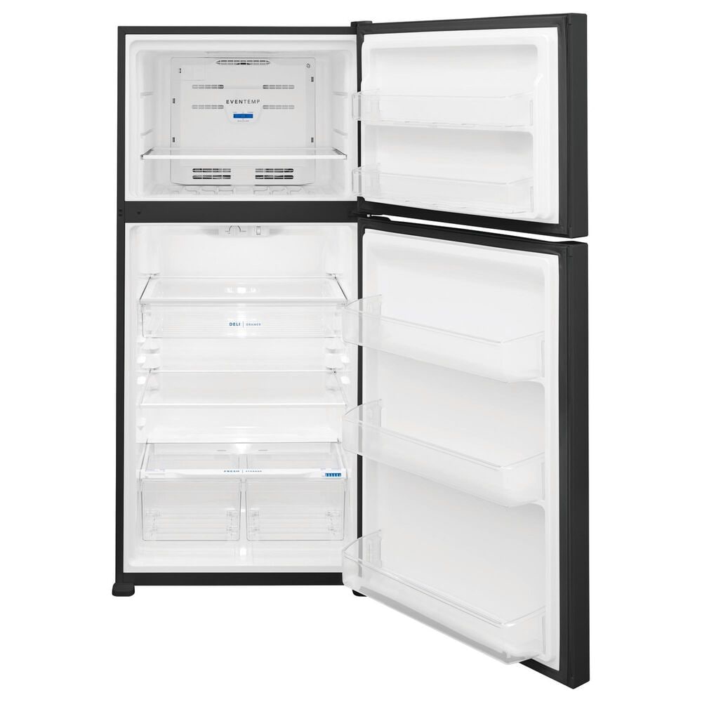 Frigidaire 30&quot; Top Freezer Refrigerator in Black, , large