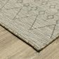 Oriental Weavers Tortuga TR04A 5"3" x 7"3" Beige and Black Area Rug, , large