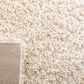 Safavieh August Shag AUG200C 5" Square Ivory Area Rug, , large