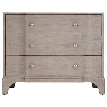 Bernhardt Albion 3 Drawer Nightstand in Weathered Grey, , large