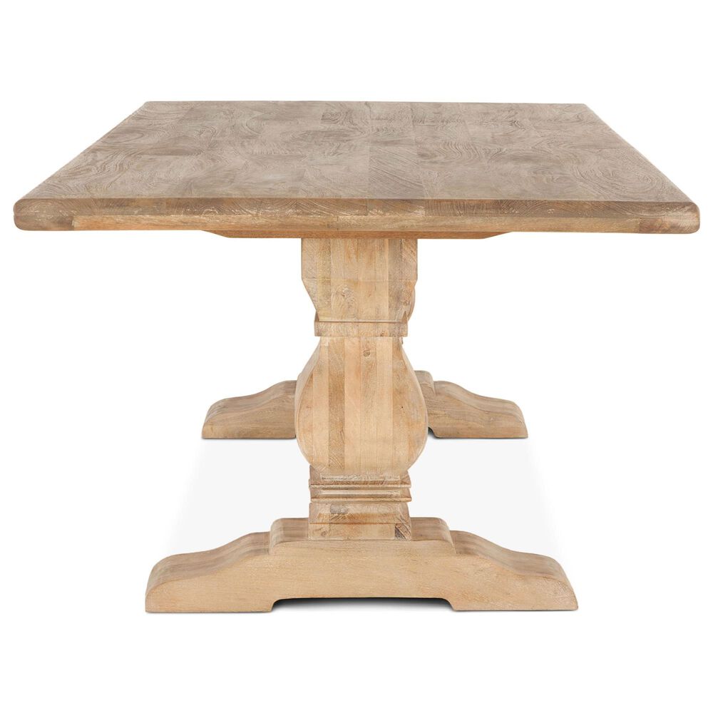 Home Trends &amp; Design San Rafael 108&quot; Rectangular Dining Table in Antique Oak - Table Only, , large