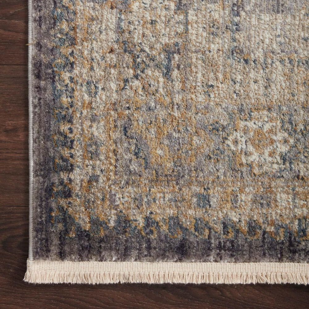 Magnolia Home Janey JAY-02 2&#39;7&quot; x 4&#39; Slate and Gold Area Rug, , large