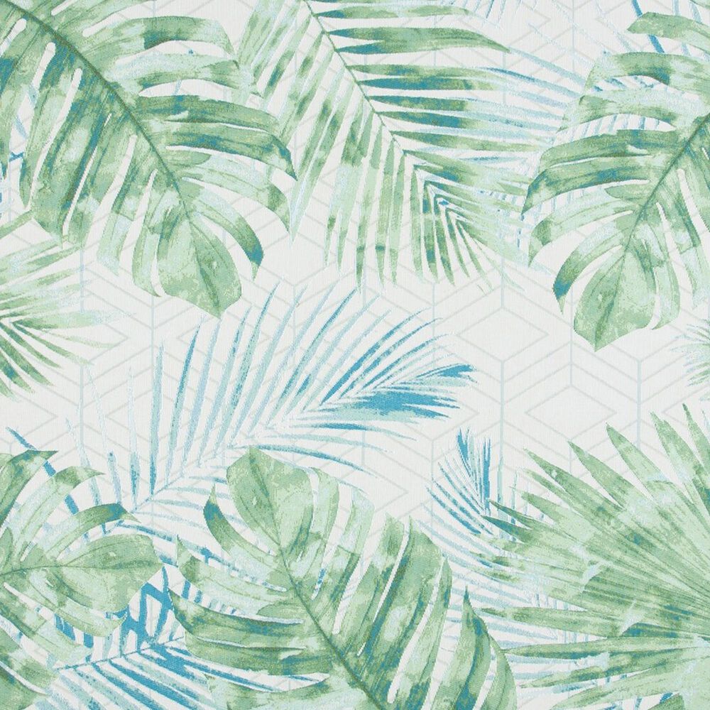 Safavieh Barbados Tropical Botanical 6&#39;6&quot; Square Green and Teal Indoor/Outdoor Area Rug, , large