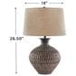 Signature Design by Ashley Magan Metal Table Lamp in Antique Bronze, , large