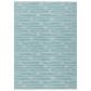 Dalyn Rug Company Harbor 10" x 14" Lagoon Indoor/Outdoor Area Rug, , large