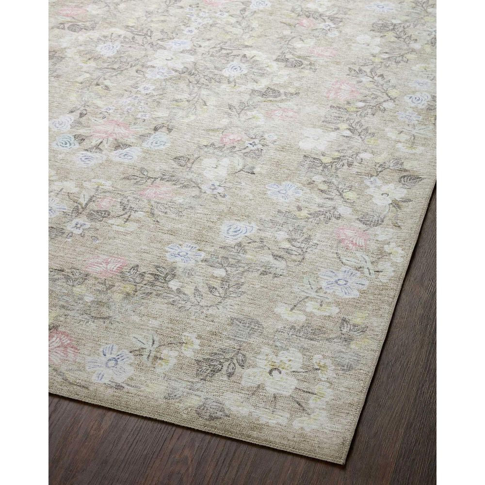 Rifle Paper Co. Palais 2&#39;3&quot; x 5&#39; Khaki Area Rug, , large