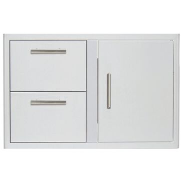 Blaze Double Drawer/Door Combo Cabinet, , large