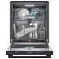 Bosch 800 Series 24"" Built-In Bar Handle Dishwasher with 8 Wash Cycles in Black, , large