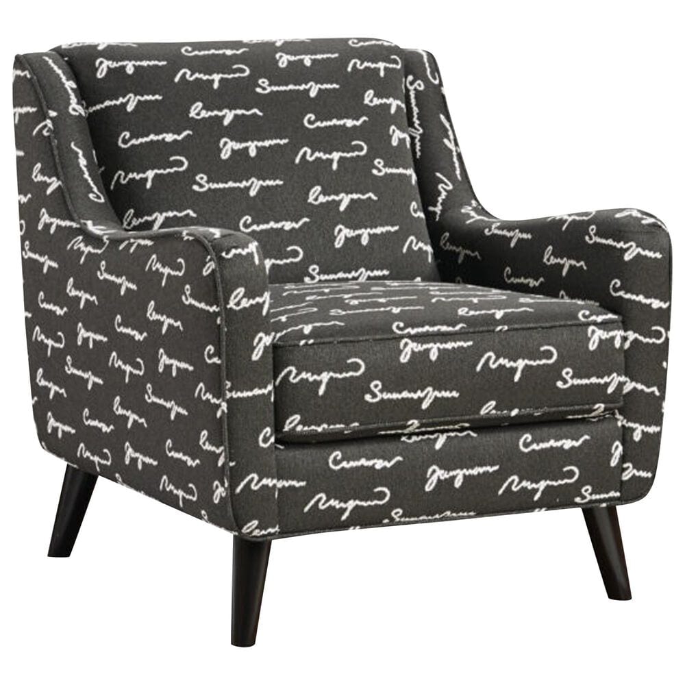 Xenia Accent Chair 240 in Poetry Iron, , large