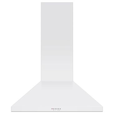 Fisher and Paykel 36" Classic Wall Hood with Pyramid Chimney in White, , large