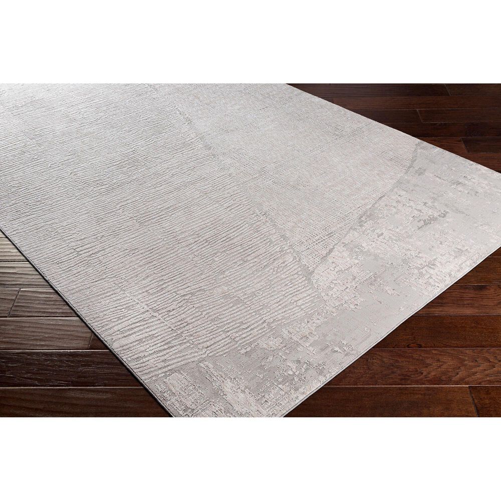 Surya Carmel 5&#39; x 7&#39;3&quot; Gray, White, Taupe and Ivory Area Rug, , large