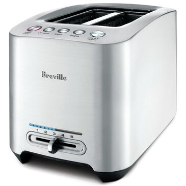 Breville 2-Slice Die-Cast Smart Toaster in Brushed Stainless Steel, , large