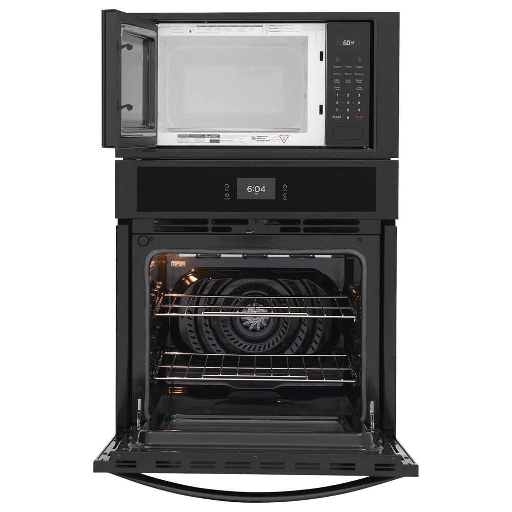 Frigidaire 27&quot; Microwave Combination Wall Oven in Black, , large