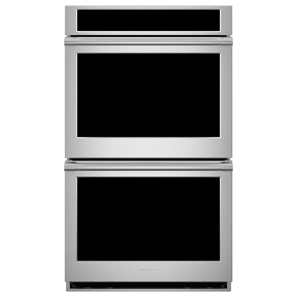 Monogram 30&quot; Smart Electric Convection Double Wall Oven Statement - Stainless Steel, , large