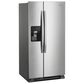 Whirlpool 24 Cu. Ft. 36" Wide Side-by-Side Refrigerator in Monochromatic Stainless Steel, , large