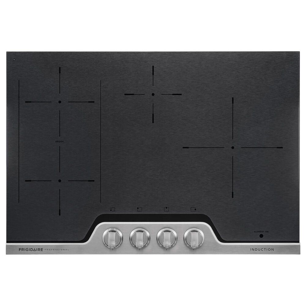 Frigidaire 30&#39;&#39; Induction Cooktop in Black and Stainless Steel, , large