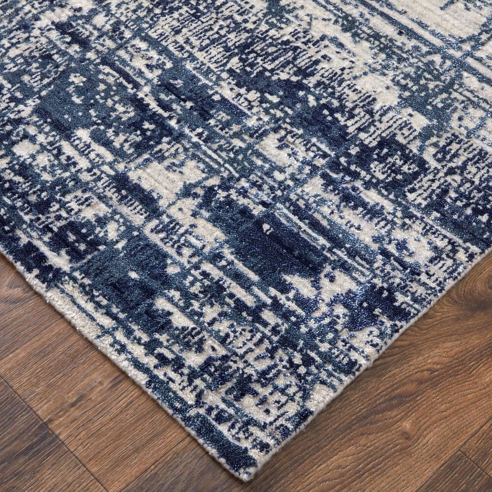 Feizy Rugs Eastfield 69AEF 2&#39;6&quot; x 8&#39; Blue Runner, , large