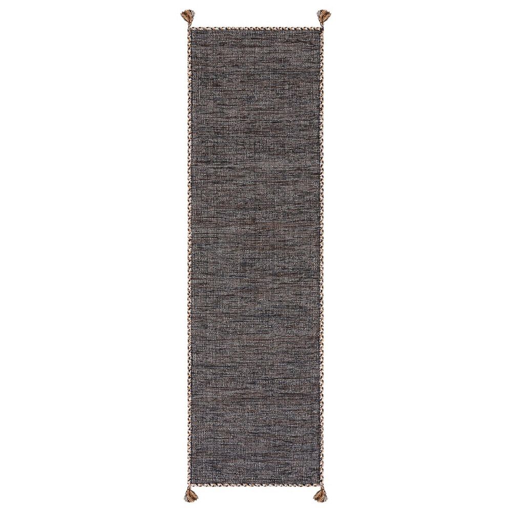 Safavieh Montauk 2"3" x 8" Beige and Black Runner, , large