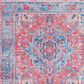 Safavieh Serapi SEP518J 2" x 9" Light Blue and Red Runner, , large