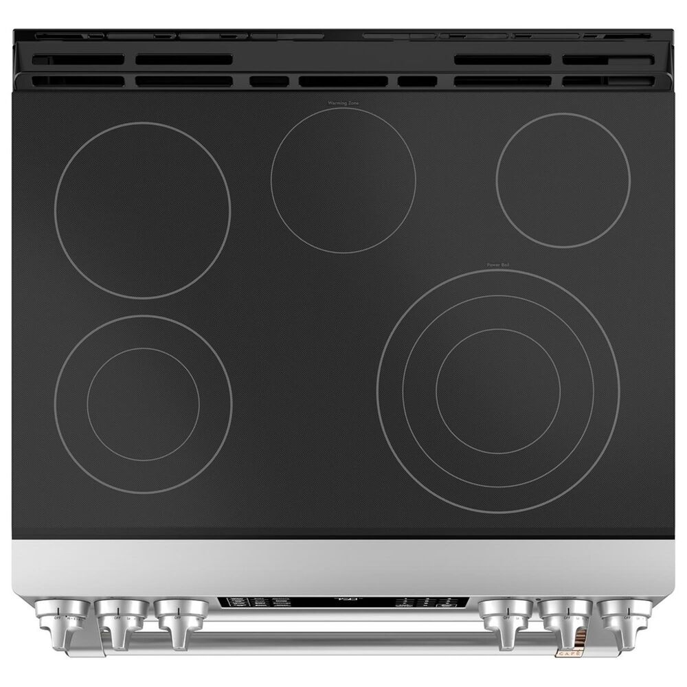 Cafe 30&quot; Slide-In Double Oven Electric Range in Stainless Steel, , large