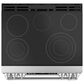 Cafe 30" Slide-In Double Oven Electric Range in Stainless Steel, , large