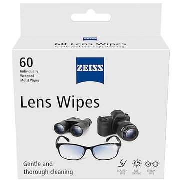 Carl Zeiss Vision Inc. Lens Cleaning Wipes Box in White (Set of 60), , large