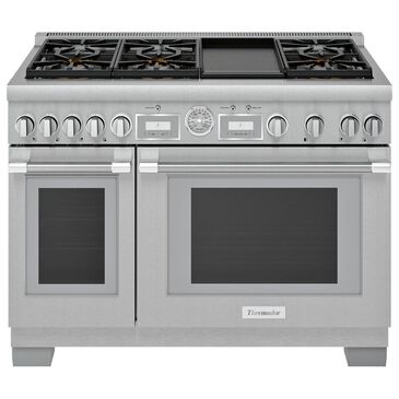 Thermador 48" Professional Grand Commercial Gas Range in Stainless Steel, , large