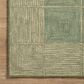 Chris Loves Julia x Loloi Francis 11"6" x 15" Green and Natural Area Rug, , large