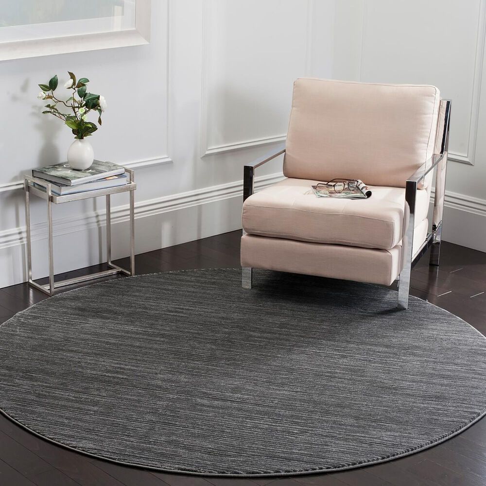 Safavieh Vision 8&#39; Round Grey Area Rug, , large