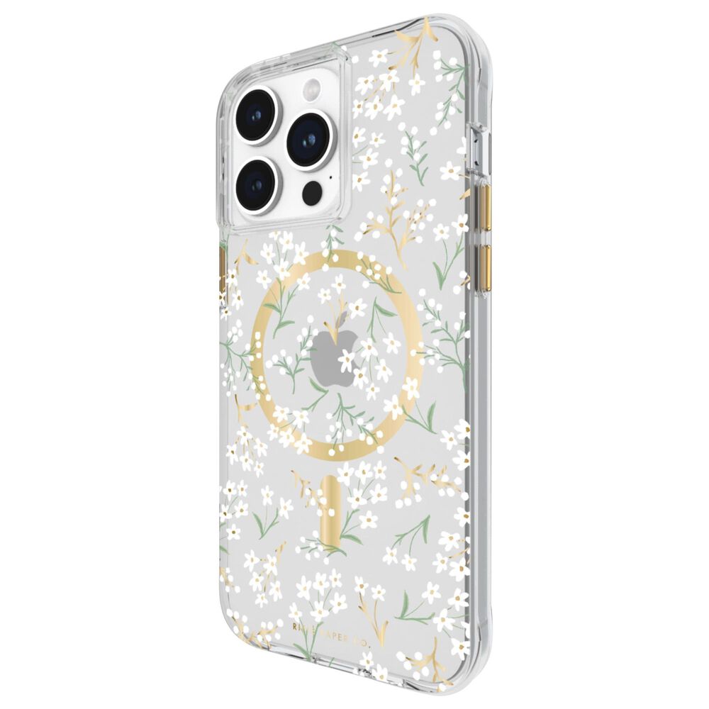 Rifle Paper Co. MagSafe Case for Apple iPhone 15 Pro Max in Petite Fleurs, , large