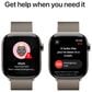 Apple Watch Series 10 GPS + Cellular 42mm Natural Titanium Case with Natural Milanese Loop (Pre-Order), , large