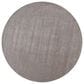 Feizy Rugs Luna 10" Round Light Gray Area Rug, , large