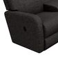 La-Z-Boy Lennon Wall Manual Reclining Loveseat with Console in Granite, , large