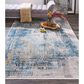 Feizy Rugs Cadiz Oriental 4"10" x 7"10" Blue and Gray Area Rug, , large