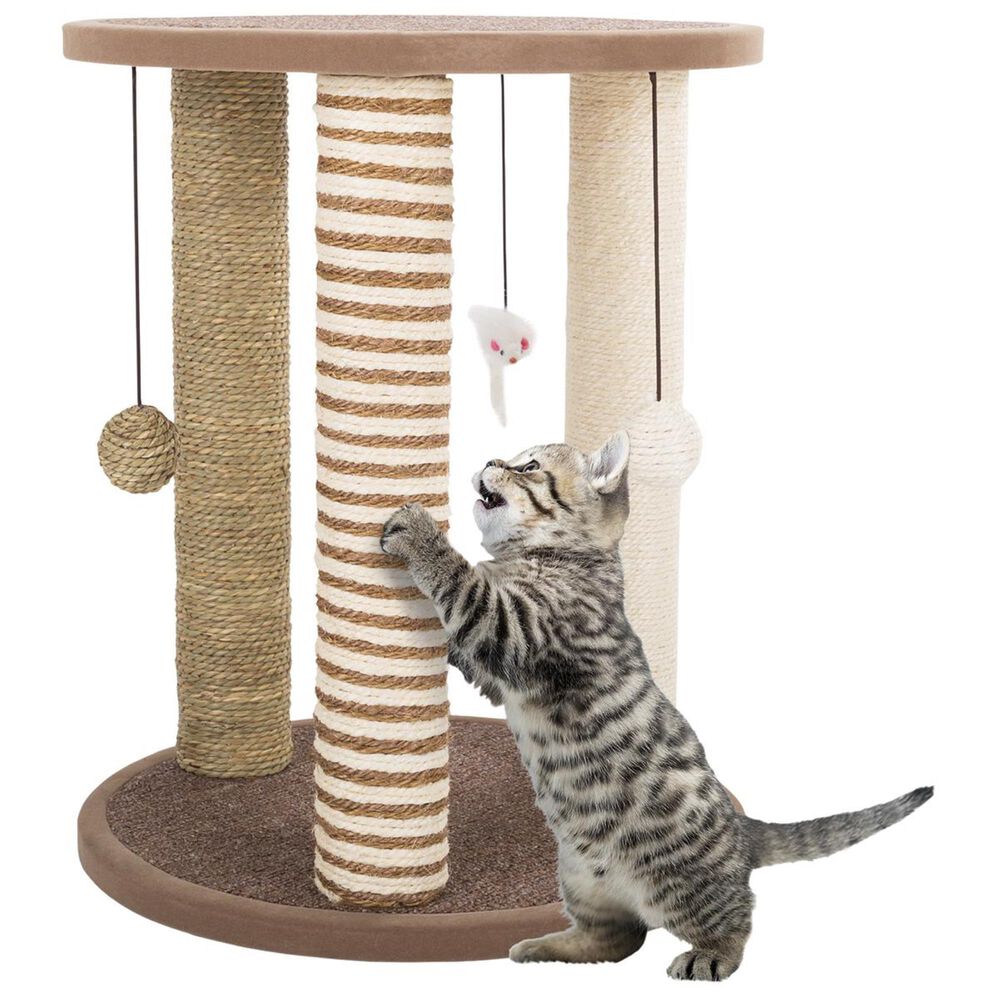 Timberlake Petmaker Cat Scratching Post with Perch, , large