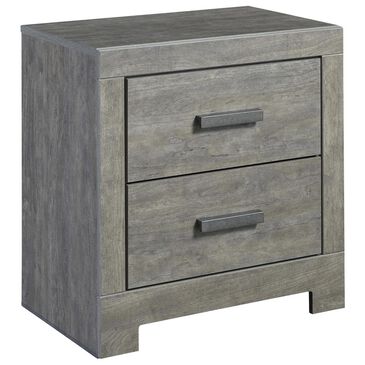 Signature Design by Ashley Culverbach 2 Drawer Nightstand in Driftwood Gray, , large