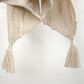 Rizzy Home 50" x 60" Geometric Throw in Natural, , large