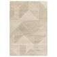 Surya Gavic 9" x 12" Light Beige and Medium Gray Area Rug, , large