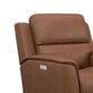 Flexsteel Henry Power Recliner with Headrest and Lumbar in Caramel, , large