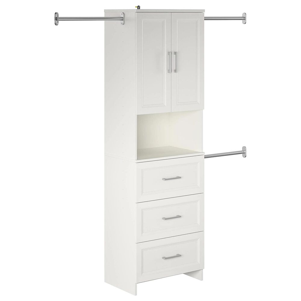 DHP Closet Storage System in White