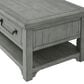 Martin Svensson Home Beach House 2-Drawer Coffee Table in Dove Grey, , large