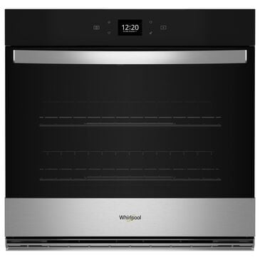 Whirlpool 27" Smart Built-In Single Electric Wall Oven with Air Fry in Fingerprint Resistant Stainless Steel, , large