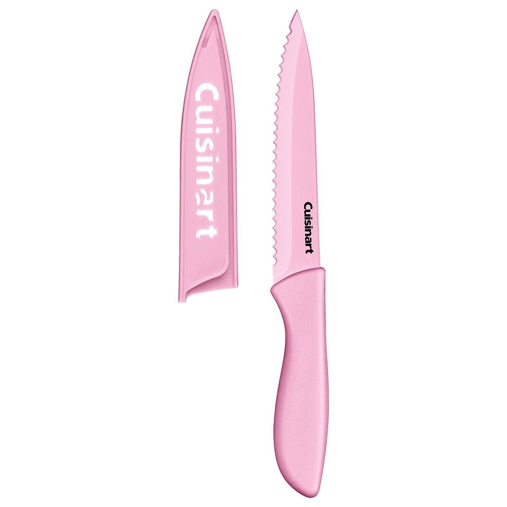 Cuisinart Advantage 10-Piece Ceramic Coated Knife Set in Pink, , large