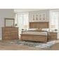 Viceray Collections Carlisle King Bed with Two Nightstands in Warm Natural, , large