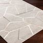 Surya Eloquent 5" x 7"6" Medium Gray, Light Beige and Black Area Rug, , large